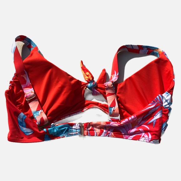 TiniBikini Women’s Swimsuit Bikini Bathing Suit Top Bright Tropical XL - Picture 6 of 11